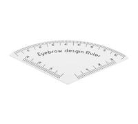 Ipetboom Reusable Eyebrow Shaping Ruler Template for Makeup Fast 1-Minute Eyebrow Drawing Measurement Tool Precision Eye Brows Shaper Guide for Salon and Home Use