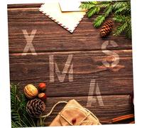 Ipetboom Reusable Letter Stencils for Painting Wood Plastic Alphabet Dies for DIY Crafts Home Decor Wall Furniture Spray Paint Projects