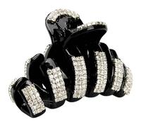 Ipetboom Rhinestone Claw Clip Shiny Jaw Clip Alloy Hair Accessories Classic Graceful Design Solid Sturdy Long Servicing Life for Holidays and Yoga