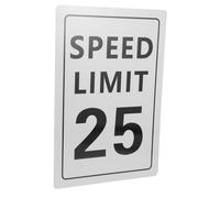 Ipetboom Road Sign Speed Limit Mph Safety Sign Caution Traffic Symbol Driveway Notice for and Streets Promotes Easy to Read Design
