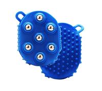 Ipetboom Roller Ball Lymphatic Glove Massager - Manual Drainage Massage Tool Physio Hand Roller Body Massager Fascia Muscle Release - 360° Rotatable Mteal Ball Portable Massage Full Body