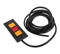 Ipetboom Rolling Shutter Door Opener Pushbutton Switch with 3-meter Wire for Industrial Security Gates Garage and Warehouse Roller Shutter Doors Maintenance Control