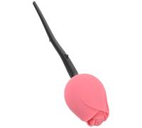 Ipetboom Rose Design Foundation Brush Soft Bristles, Portable Petal Cover Makeup Brush for Seamless Face Application, Cosmetic Powder and Liquid Foundation Tool for Women