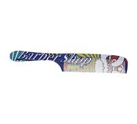 Ipetboom Salon-quality Wide Tooth Hair Cutting Comb Heat Resistant Flat Design for Easy Styling and Detangling for Personal Barber and Travel Use Charming Chinese Lion Pattern