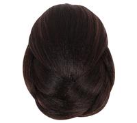Ipetboom Self-create Hair Bun Extension Keep Hair Tidy Easy to Use Volume Fullness Grey Pieces for Women