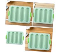 Ipetboom Silicone Baguette Mold Slot Nonstick French Bread Baking Pan for Oven Use Easy Release DIY Loaf Tray for Healthy Homemade Bread for Creative Recipes