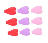 Ipetboom Silicone Makeup Brush Cover 9 Piece Set Protect Your Brushes Safe Durable Material