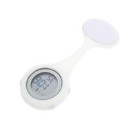 Ipetboom Silicone Nurse Pocket Watch Lightweight Detachable Hanging Design with Zinc Alloy Case for Medical Staff Accurate and Date Display Multifunctional Healthcare Accessory