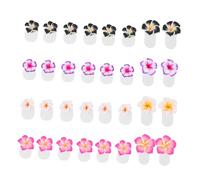 Ipetboom Silicone Toe Separators Reusable Pedicure 32pcs Nail Polish Spacers Toe Stretchers Avoid Nail Polish being Rubbed for Taking Pictures and Pedicure Process