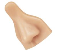 Ipetboom Simulation Nose Body Part for Piercing Practice Soft Silicone Fake Face Model Flexible Human Model for Display Training Scenarios