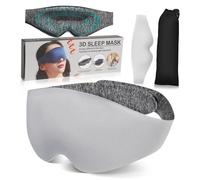 Ipetboom Sleep Eye for Travel Breathable Light Blocking Design Comfortable Sleeping Eye Covers for Men and Women Ergonomic Fit Storage Bag