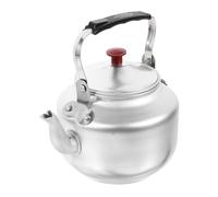 Ipetboom Small Aluminium Alloy Teapot with Filter Strainer Heat Resistant Kettle for Home Restaurant and Tea House Use Compatible with Gas Stove Induction Cooker and Electric Random Color