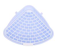 Ipetboom Small Pet Toilet Plastic Triangle Corner Potty Tray Preventing Excrement Splashing for Guinea Pigs and Adult Rabbits, 9.43x7.07x3.93in