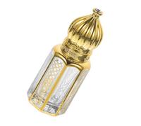 Ipetboom Small Refillable Roller Perfume Bottle with Light Protection Essential Oil Container for Travel and Everyday Use Portable Glass Bottle with Shiny Unique Design