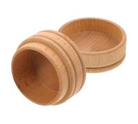 Ipetboom Solid Beech Wood Tooth Keepsake Box Tooth Storage Container Childhood Memory Gift Box for Boys