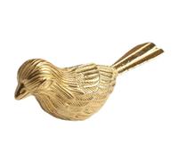 Ipetboom Solid Brass Magpie Bird Figurine Sculpture Elegant Tabletop Ornament for and Entryway Decoration Symbolizing Happiness and Fortune Gift