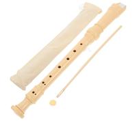 Ipetboom Soprano Recorder for Lightweight Abs Wind Instrument with Storage Bag Beginner Clarinet for Student Practice and Early Music Education