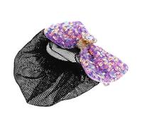 Ipetboom Sparkling Sequin Hairnet for Ballet Dance Bun Covers Colorful Mesh Wrap for Stable Hold Easy Updo Accessory for Little Dancers and Stylish Hairstyles