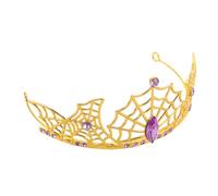 Ipetboom Spider Web Alloy Crown for Halloween Party Unique Headband Headdress for Themed Celebrations Durable and Stylish Hair Accessory for Masquerade Cosplay and Festivals
