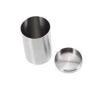 Ipetboom Stainless Steel Cigarette Box Storage Case for Men Metal Protective Cover with Secure Closure Portable Silver Tobacco Container Resistant to Crushing and Damp