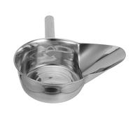 Ipetboom Stainless Steel Duckbill Fry Scoop for French Fries Chicken Fillets and Strips Popcorn Scoop with Flat Bottom for Precise Pouring Easy to Clean Multipurpose Kitchen Serving Tool