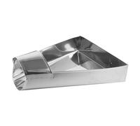 Ipetboom Stainless Steel Food Packing Scoop for Home and Restaurant Versatile Kitchen Tool for Bagging French Fries Fried Chicken with Smooth Polished Surface and Safe