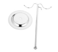 Ipetboom Stainless Steel Punch Towel Rack Multi Functional Kitchen and Bathroom Holder Resistant Compact Towel Stand and Bags