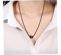 Ipetboom Stainless Steel Rainbow Pendant Necklace Elegant Equality Jewelry for Women Daily Wear Party Accessory Fashion Inspirational