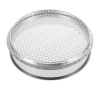 Ipetboom Stainless Steel Soil Sifter Garden Sieve with Heavy Duty Mesh for Efficient Soil Filtration and Debris Removal in Outdoor Gardening
