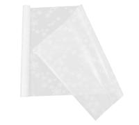 Ipetboom Static Cling PVC Privacy Film Window Sticker for Bathroom Non-Adhesive Frosted Glass Decal with Elegant Snowflake Pattern Light-Filtering Privacy Shield