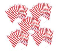 Ipetboom Strings Carnival Circus Tent Banner Faderesistant Paper Flags for Festive Celebrations Reusable Birthday Party Decorations Bunting for All Occasion Use