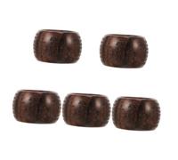 Ipetboom Stylish Wooden Finger Ring for Men and Women Buddhism Inspired Thumb Ring Smooth Surface Unique present for for Cultural Artwork Collectors