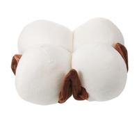 Ipetboom Tatami Floor Seat Cushion 33Cm Medium White Cotton Bay Window Cushion Japanese-Style Soft Sitting Pad for Living Room and Balcony