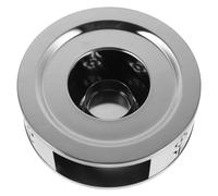 Ipetboom Teapot Stand Heater Stainless Steel Tea Warmer Base Efficient Heating Base for Coffee Tea Kettle Indoor Use
