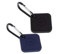 Ipetboom Tile Mate Pro Silicone Protective Cover 2 Pcs Soft Silicone Shell with Button Access, Impact Absorbing Key Tracker Case with Buckle for Outdoor Activities
