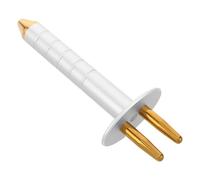 Ipetboom Titanium Alloy Massage Fork Dual Head Manual Muscle Massager Pen for Facial Trigger Points and Body Pressure Point Gua Sha Tool for Skin Care