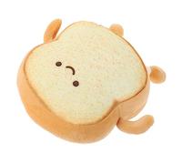 Ipetboom Toast Bread Plush Pillow Cushion Soft Bread Shaped Doll for Sofa and Home Decor Small Comfortable Back Support Household Plush for Relaxation