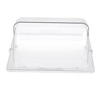 Ipetboom Transparent Acrylic Cake Dome Cover for Pastries and Desserts Dustproof Food Display Case with Wide Opening Lid for Indoor Parties Bakery and Snack Presentation