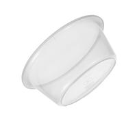 Ipetboom Transparent Multi-use Plastic Wash Basin for Kitchen and Bathroom Medium Lightweight Foot Soak Tub for Face Washing Camping Salon Portable Space-saving Design