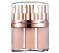 Ipetboom Travel Makeup Remover Dispenser Push Down Pump Empty Lotion Bottle for Skincare