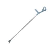 Ipetboom Underarm Crutch Reduces Hand Damage Aluminum Alloy Walking Stick Adjustable Mobility Aid with Elbow Rest Lightweight from Vibration and Friction for Adults for Disabled
