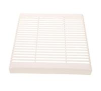 Ipetboom Universal 6-inch Exhaust Fan Wall Vent Cover, White Kitchen and Bathroom Ventilation Grille with Mesh Screen, Replacement Hood Vent Cover for Restroom and Wall Extractor Fans