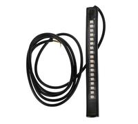 Ipetboom Universal LED Motorcycle Tail Brake Light with Running Light Function for Motorcycles and Scooters Atv Accessories with License Plate Bracket