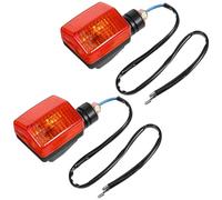 Ipetboom Universal Motorcycle Turn Signal Lights for Cbt125 - Waterproof Front and Rear Motorbike Indicators, LED Turn Signals for Electric Scooter and Dirt Bikes, 2pcs Set