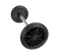 Ipetboom Universal Trash Can Replacement Wheels for Garbage Bin, Sturdy Plastic Material, Easy Installation, Practical Design Suitable for Buildings and Parks