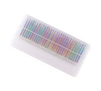 Ipetboom Unmatched 30pcs Manicure Drill Bit Kit Nail Tapered Drill Bit Fine Sanding Bands for Nail for Block Sanding Cap