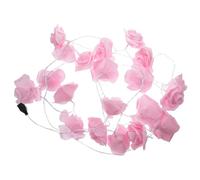 Ipetboom USB Powered Rose Fairy String Lights LED Flower String Light for Wedding Party Festival Indoor Decor with Rose Garland Random Color