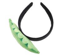 Ipetboom Vegetable Hair Band Funny Plush Peas Headband for Face Washing Live Streaming Creative Costumes Soft and Lightweight Hair Accessories for Women and Girls