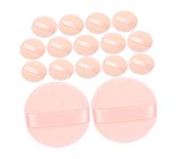Ipetboom Velvet Powder Puff 16pcs Set Elf Makeup for Loose Powder Comfortable Application