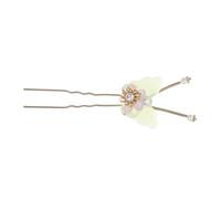Ipetboom Versatile U Shaped Butterfly Hair Fork Elegant Chinese Style Hairpin Accessory for Women Secure Fit for Various Hairstyles Sophisticated Hair Jewelry for